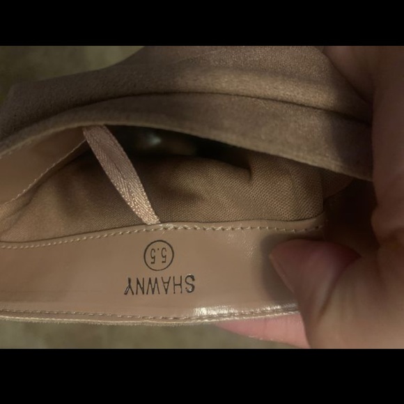 Light Pink ankle boot booties - Picture 4 of 5